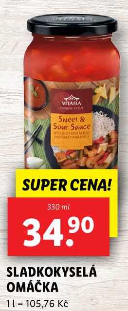 SLADKOKYSELÁ OMÁČKA, 330 ml