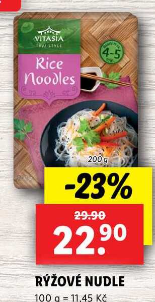 RÝŽOVÉ NUDLE, 200 g