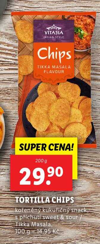 TORTILLA CHIPS, 200 g