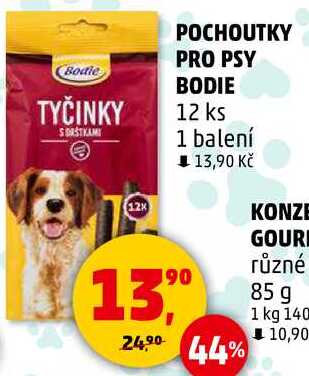 POCHOUTKY PRO PSY BODIE, 12 ks  