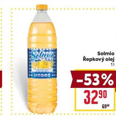 Solmio Řepkový olej 1l