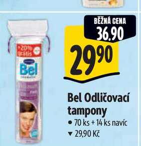 Bel Odličovací tampony 70 ks + 14 ks