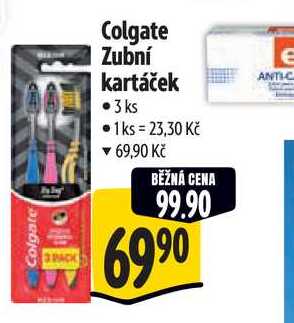 Colgate Zubní kartáček 3ks 