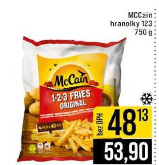 McCain hranolky 750 g 