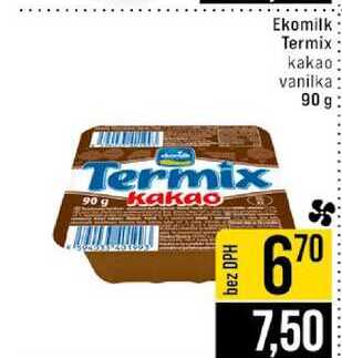 Ekomilk Termix kakao vanilka 90 g 