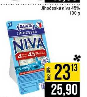 Jihočeská niva 45% 100 g 