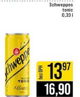 Schweppes tonic 0,33l
