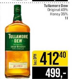 Tullamore Dew Original 40% Honey 35% 1l