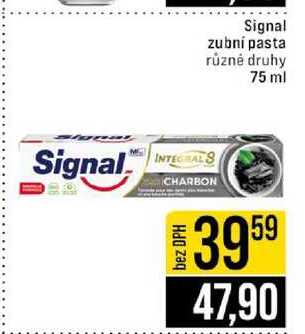 Signal zubní pasta různé druhy 75 ml 