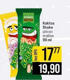 Kaktus Shake citron malina 90 ml 