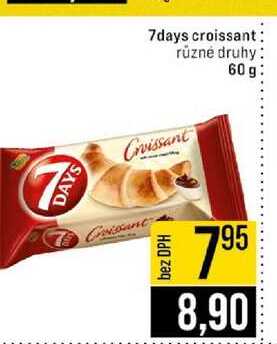 7days croissant různé druhy 60 g