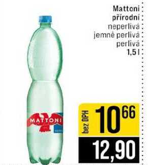 Mattoni přírodní neperlivá jemné perliva perlivá 1,5l 