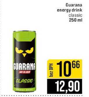 Guarana energy drink classic 250 ml 