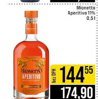 Mionetto Aperitivo 11% 0,5l