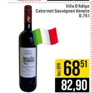 Villa D'Adige Cabernet Sauvignon Veneto 0,75l
