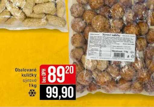 Obalované kuličky syrové 1kg