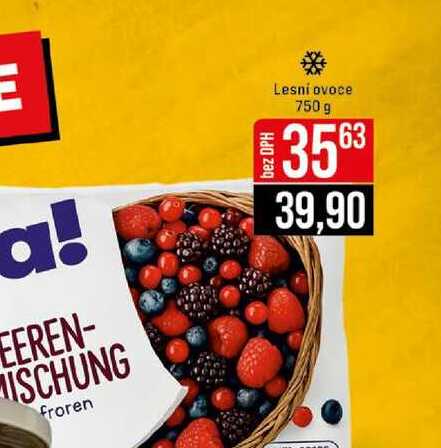 Lesní ovoce 750 g 