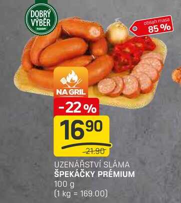 ŠPEKÁČKY PRÉMIUM 100 g 
