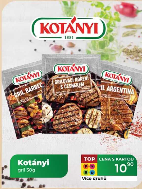 Kotányi gril 30g 