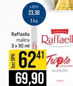 Raffaello malina 3 x 60 ml 