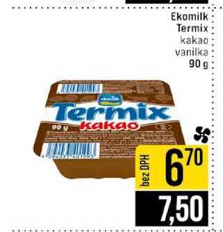 Ekomilk Termix kakao vanilka 90 g