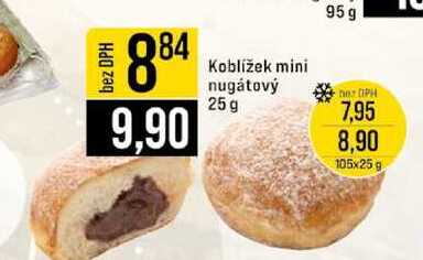 Kobližek mini nugátový 25g