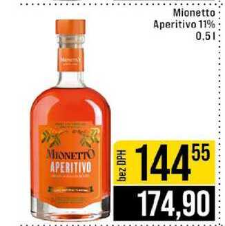 Mionetto Aperitivo 11% 0.5l