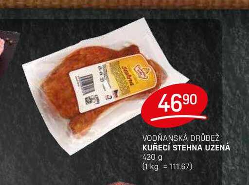 KUŘECÍ STEHNA UZENÁ 420 g 