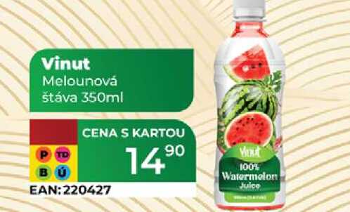 Vinut Melounová štáva 350ml 