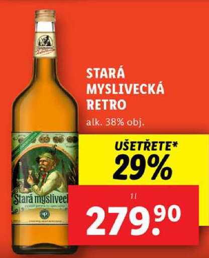 STARÁ MYSLIVECKÁ RETRO, 1 l