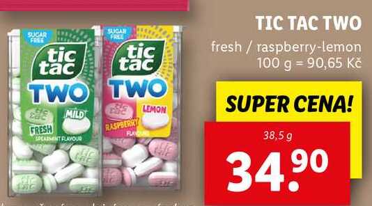 TIC TAC TWO, 38,5 g