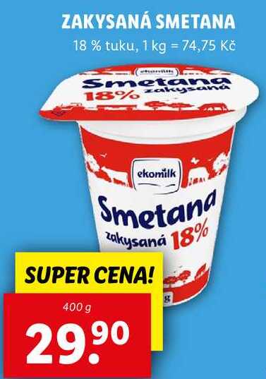 ZAKYSANÁ SMETANA, 400 g