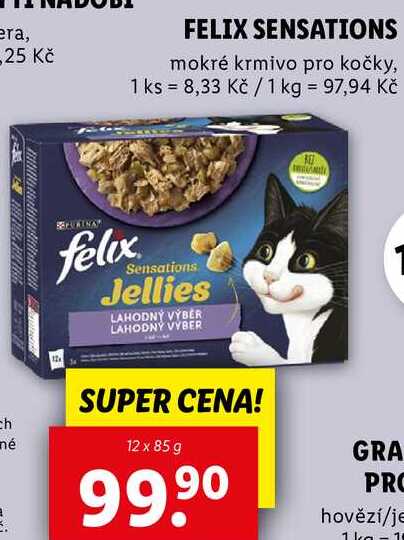 FELIX SENSATIONS, 12x 85 g