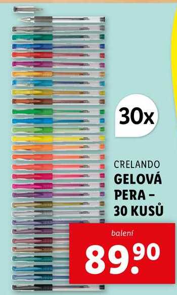 GELOVÁ PERA - 30 KUSŮ 
