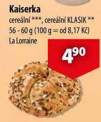 Kaiserka cereální, 56-60 g