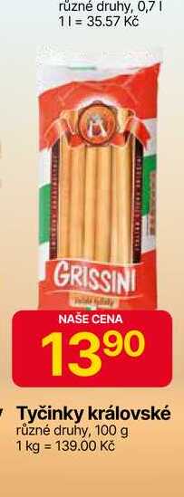 Tyčinky královské různé druhy, 100 g