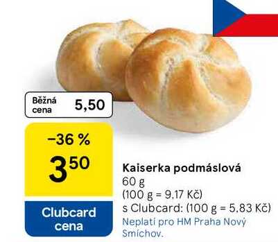 Kaiserka podmáslová, 60 g