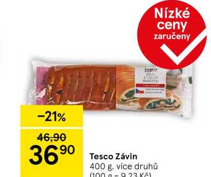 Tesco Závin, 400 g 