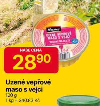 Hamé Uzené vepřové maso s vejci 120 g 