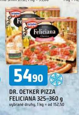 DR. OETKER PIZZA FELICIANA 325-360 g 