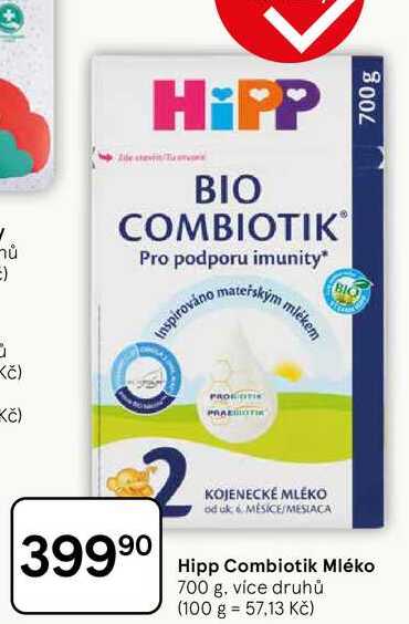 Hipp Combiotik Mléko, 700 g, více druhů 
