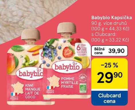 Babybio Kapsička, 90 g