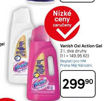 Vanish Oxi Action Gel, 2 l