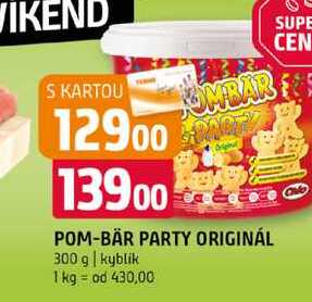 Pom-Bär 300g, vybrané druhy
