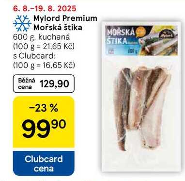 Mylord Premium Mořská štika, 600 g, kuchaná 