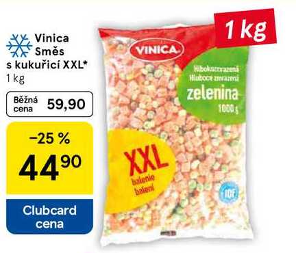 Vinica Směs s kukuřicí XXL, 1 kg  