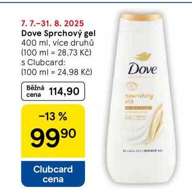 Dove Sprchový gel, 400 ml