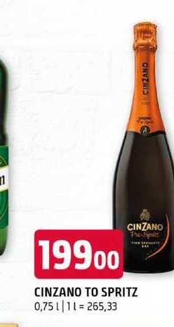 CINZANO TO SPRITZ 0,75l