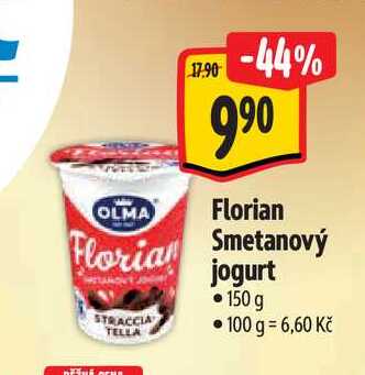  Florian Smetanový  jogurt 150 g 