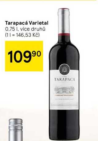 Tarapacá Varietal, 0.75 l, více druhů  